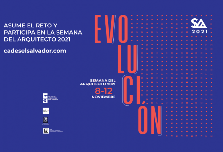 Semana del Arquitecto 2021 en el Colegio de Arquitectos de El Salvador