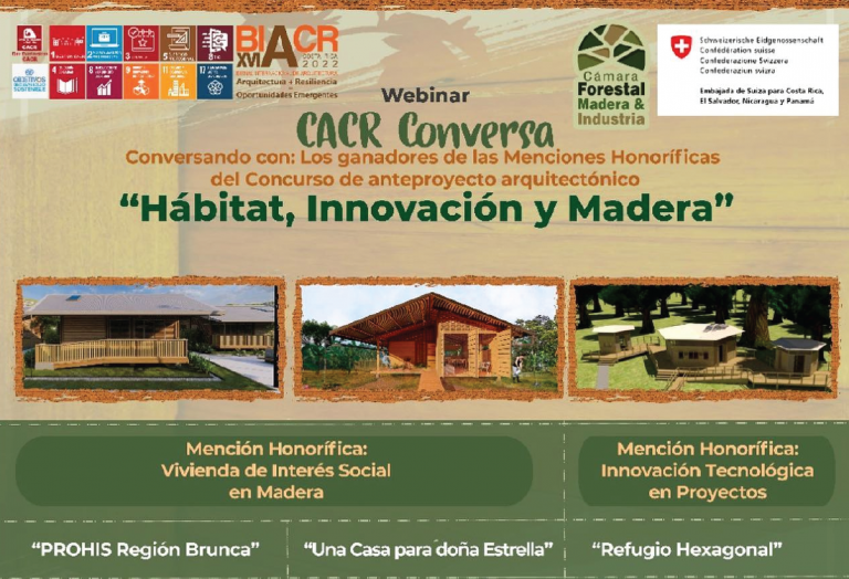 Webinar CACR Conversa: “Hábitat, Innovación y Madera”
