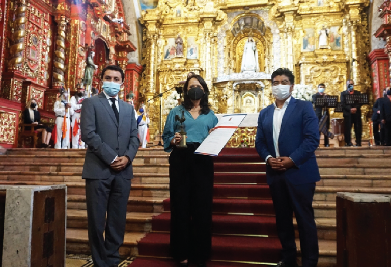 CAE Recibió Reconocimiento por Defender y Proteger el Patrimonio Cultural de Quito