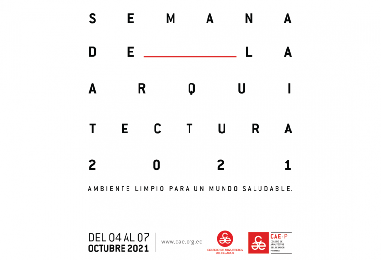 Semana de la Arquitectura 2021 en el Colegio de Arquitectos de Ecuador
