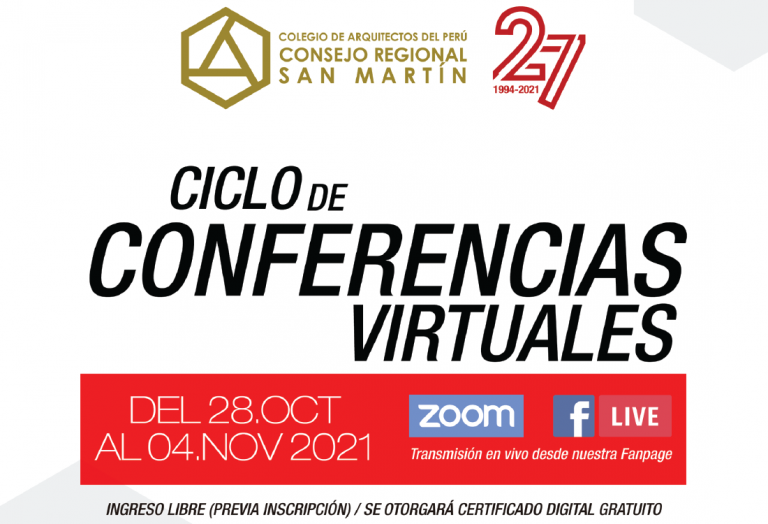 Ciclo de Conferencias Virtuales – 27º Aniversario del CAP San Martín
