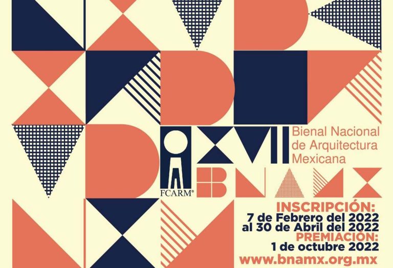 XVII Bienal Nacional de Arquitectura Mexicana - Extension of the deadline for submissions