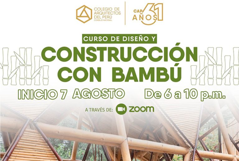 Curso de diseño y construcción con Bambú