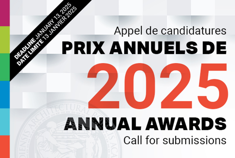 Convocatoria Abierta para los Premios Anuales de la RAIC 2025 –  CANADA