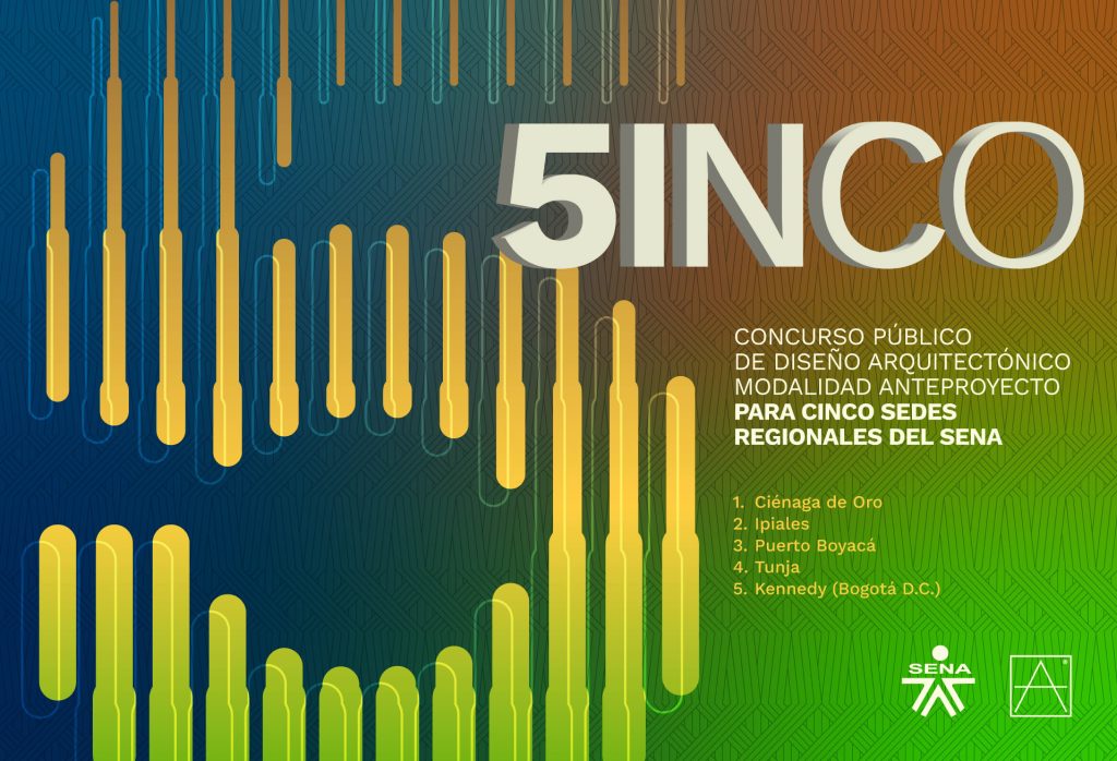 Conoce a los Ganadores del concurso 5inco para las Nuevas Sedes Regionales del SENA, Colombia