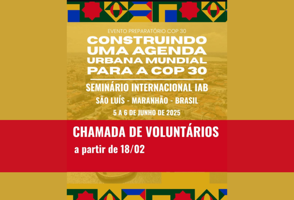 Convocatoria para voluntarios en el Seminario Internacional IAB rumbo a la COP30