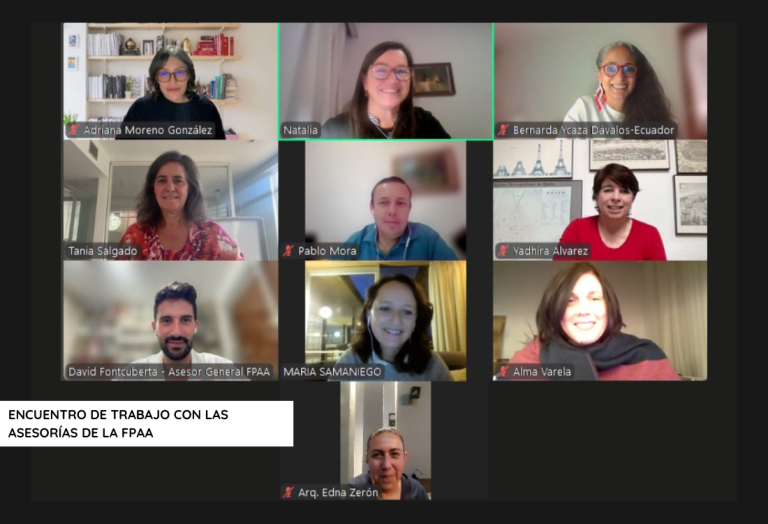 Encuentro de trabajo con las Asesorías de la FPAA