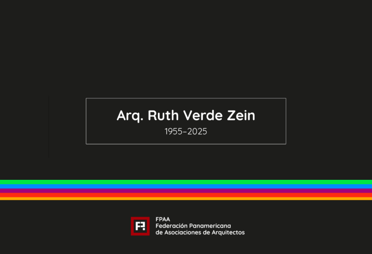 Arq. Ruth Verde Zein (1955–2025)