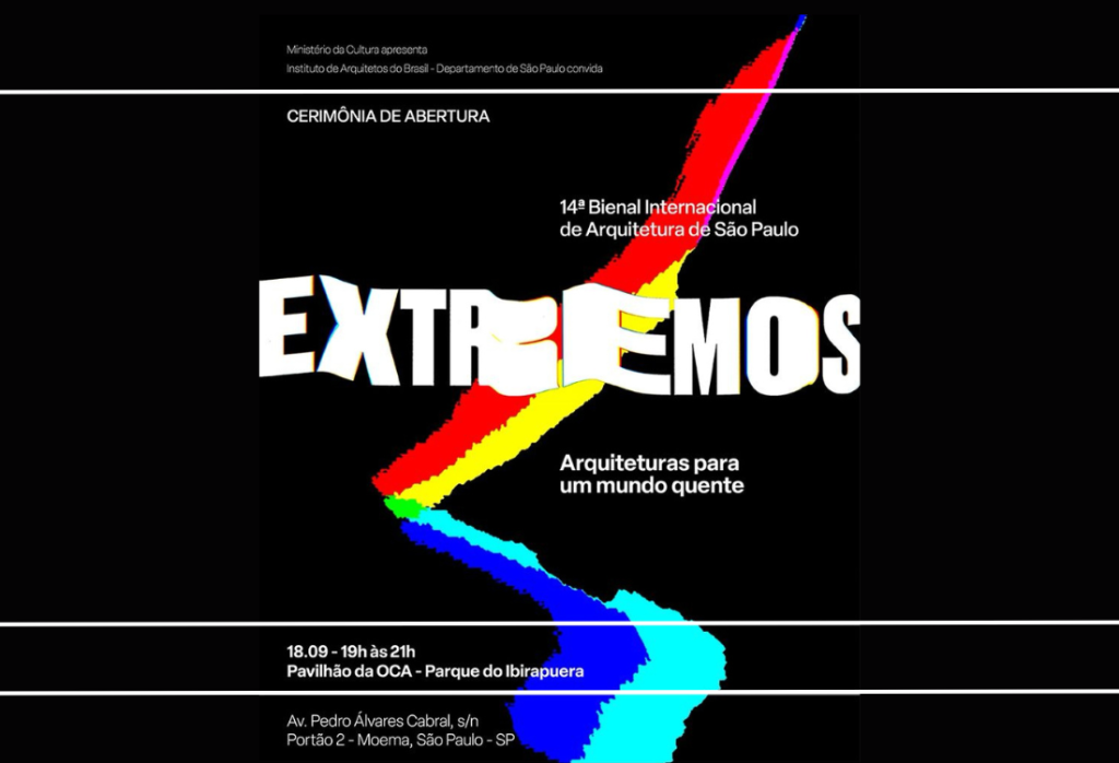 La 14ª Bienal Internacional de Arquitectura de São Paulo está por comenzar